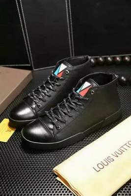 LV High-Top Fashion Men Shoes--049